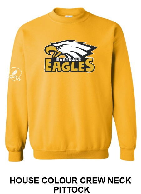 Youth Cotton Crew Neck Sweatshirt with HOUSE Logo - Image 4